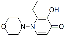 4(1H)-Pyridinone, 2-ethyl-3-hydroxy-1-(4-morpholinyl)- (9CI) CAS#: 500996-14-5