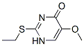 4(1H)-Pyrimidinone, 2-(ethylthio)-5-methoxy- CAS#: 49547-20-8