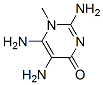 4(1H)-Pyrimidinone, 2,5,6-triamino-1-methyl- CAS#: 45864-28-6