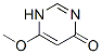4(1H)-Pyrimidinone, 6-methoxy- (9CI) CAS#: 6128-06-9