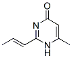 4(1H)-Pyrimidinone, 6-methyl-2-(1-propenyl)- (9CI) CAS#: 51072-78-7