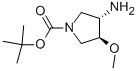 TRANS-3-AMINO-1-BOC-4-METHOXYPYRROLIDINE CAS#: 429673-79-0