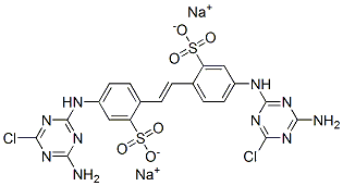 4,4'-Bis(4-amino-6-chloro-1,3,5-triazin-2-ylamino)-2,2'-stilbenedisulfonic acid disodium salt CAS#: 52205-59-1