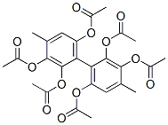 4,4'-Dimethyl-1,1'-biphenyl-2,2',3,3',6,6'-hexol hexaacetate CAS#: 54812-39-4