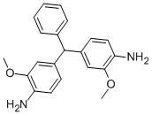 4,4'-diamino-3,3'-dimethoxytriphenylmethane CAS#: 6259-05-8