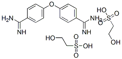 4,4'-oxydibenzamidine bis(2-hydroxyethanesulphonate) CAS#: 620-90-6