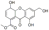 4,4a-Dihydro-4,8-dihydroxy-6-hydroxymethyl-9-oxo-9H-xanthene-1-carboxylic acid methyl ester CAS#: 58449-99-3