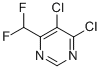 4,5-DICHLORO-6-DIFLUOROMETHYLPYRIMIDINE CAS#: 425394-19-0