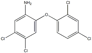 4,5-Dichloro-2-(2,4-dichlorophenoxy)aniline CAS#: 58802-26-9