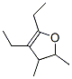 4,5-Diethyl-2,3-dihydro-2,3-dimethylfuran CAS#: 54244-89-2
