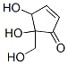 4,5-Dihydroxy-4-(hydroxymethyl)cyclopentene-3-one CAS#: 57236-37-0