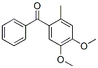 4,5-Dimethoxy-2-methylbenzophenone CAS#: 52806-39-0