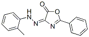4,5-Oxazoledione, 2-phenyl-, 4-((2-methylphenyl)hydrazone) CAS#: 55899-58-6