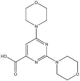2,6-DIMORPHOLIN-4-YLPYRIMIDINE-4-CARBOXYLICACID CAS#: 450368-32-8
