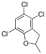 4,5,7-Trichloro-2,3-dihydro-2-methylbenzofuran CAS#: 54833-19-1