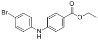 N-(4-BROMOPHENYL-N-(4-CARBETHOXYPHENYL)AMINE CAS#: 458550-44-2