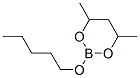 4,6-Dimethyl-2-(pentyloxy)-1,3,2-dioxaborinane CAS#: 52964-02-0