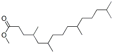 4,6,10,14-Tetramethylpentadecanoic acid methyl ester CAS#: 56554-31-5