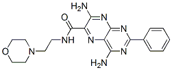 4,7-Diamino-N-(2-morpholinoethyl)-2-phenyl-6-pteridinecarboxamide CAS#: 61-69-8