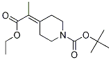 tert-butyl 4-(1-ethoxy-1-oxopropan-2-ylidene)piperidine-1-carboxylate CAS#: 473837-03-5