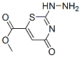 4H-1,3-Thiazine-6-carboxylicacid,2-hydrazino-4-oxo-,methylester(9CI) CAS#: 501662-20-0