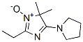 4H-Imidazole,2-ethyl-4,4-dimethyl-5-(1-pyrrolidinyl)-,3-oxide(9CI) CAS#: 593286-22-7