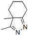 4H-Indazole, 3a,5,6,7-tetrahydro-3,3a-dimethyl- CAS#: 400649-90-3