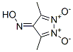 4H-Pyrazol-4-one, 3,5-dimethyl-, oxime, 1,2-dioxide (9CI) CAS#: 502143-41-1