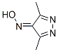4H-Pyrazol-4-one,3,5-dimethyl-,oxime(9CI) CAS#: 412026-18-7