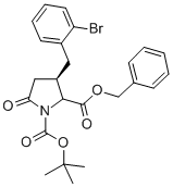 (4R)-BOC-4-(2-BROMBENZYL)-PYR-OBZL CAS#: 402586-55-4
