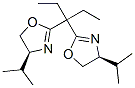 (4S,4'S)-(-)-2,2'-(1-ETHYLPROPYLIDENE)BIS(4,5-DIHYDRO-4-ISOPROPYLOXAZOLE) CAS#: 480444-11-9