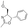 (4S,5S)-(-)-4-METHOXYMETHYL-2-METHYL-5-PHENYL-2-OXAZOLINE CAS#: 52075-14-6