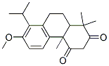 4a,9,10,10a-Tetrahydro-7-methoxy-1,1,4a-trimethyl-8-(1-methylethyl)-2,4(1H,3H)-phenanthrenedione CAS#: 55334-48-0