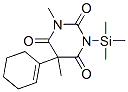 5-(1-Cyclohexen-1-yl)-1,5-dimethyl-3-(trimethylsilyl)-2,4,6(1H,3H,5H)-pyrimidinetrione CAS#: 55649-44-0