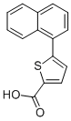5-(1-NAPHTHYL)THIOPHENE-2-CARBOXYLIC ACID CAS#: 58256-10-3