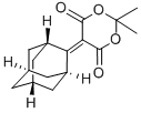 5-(2-ADAMANTYLIDENE)-2,2-DIMETHYL-1,3-DIOXANE-4,6-DIONE CAS#: 51757-47-2