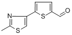 5-(2-METHYL-1,3-THIAZOL-4-YL)-2-THIOPHENECARBALDEHYDE CAS#: 499770-66-0