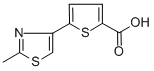 5-(2-METHYL-1,3-THIAZOL-4-YL)-2-THIOPHENECARBOXYLIC ACID CAS#: 400715-45-9
