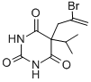 5-(2-bromoallyl)-5-isopropylbarbituric acid CAS#: 545-93-7