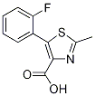 5-(2-fluoro-phenyl)-2-Methyl-thiazole-4-carboxylic acid CAS#: 522646-43-1