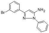5-(3-BROMO-PHENYL)-2-PHENYL-2H-PYRAZOL-3-YLAMINE CAS#: 424808-07-1