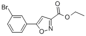 5-(3-BROMOPHENYL)-3-ISOXAZOLECARBOXYLIC ACID ETHYL ESTER CAS#: 473538-02-2