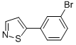 5-(3-BROMOPHENYL)ISOTHIAZOLE CAS#: 49602-96-2