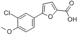 5-(3-CHLORO-4-METHOXYPHENYL)-2-FUROIC ACID CAS#: 443124-74-1