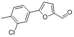 5-(3-CHLORO-4-METHYL-PHENYL)-FURAN-2-CARBALDEHYDE CAS#: 57666-53-2