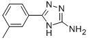 5-(3-Methylphenyl)-4H-1,2,4-triazol-3-amine CAS#: 59301-24-5