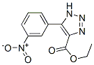 5-(3-Nitrophenyl)-1H-1,2,3-triazole-4-carboxylic acid ethyl ester CAS#: 51720-03-7
