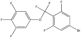 5-((4-BroMo-2,6-difluorophenyl)difluoroMethoxy)-1,2,3-trifluorobenzene CAS#: 511540-64-0