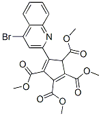 5-(4-Bromo-2-quinolyl)-2,4-cyclopentadiene-1,2,3,4-tetracarboxylic acid tetramethyl ester CAS#: 49616-73-1