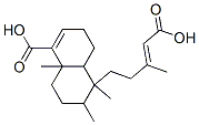 5-(4-Carboxy-3-methyl-3-buten-1-yl)-3,4,4a,5,6,7,8,8a-octahydro-5,6,8a-trimethyl-1-naphthalenecarboxylic acid CAS#: 55252-88-5